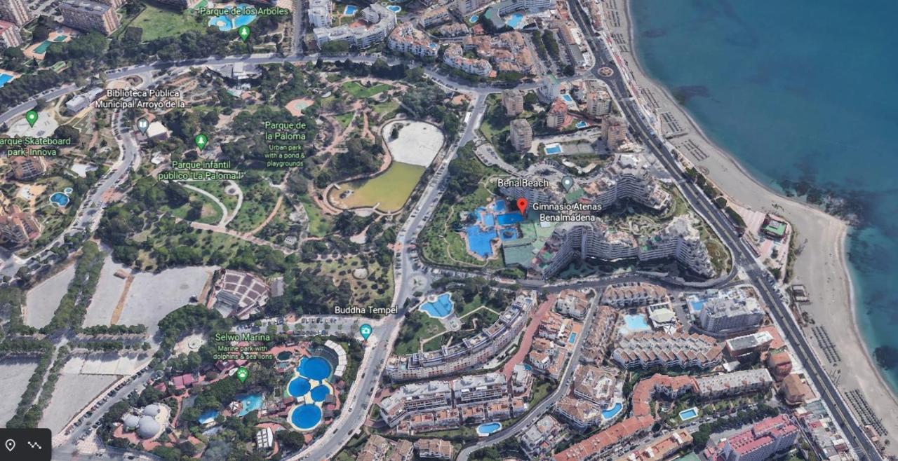 Appartment Totally Upgraded At Benal Beach Benalmadena Bagian luar foto